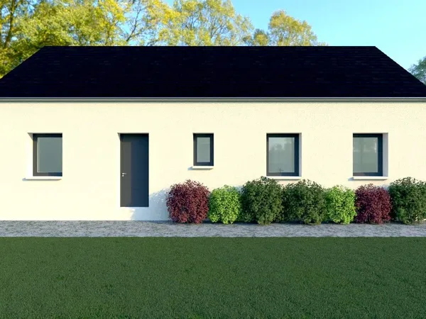Terrain + maison 90 m²