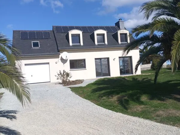 Maison construction traditionnelle, 20km de Quimper