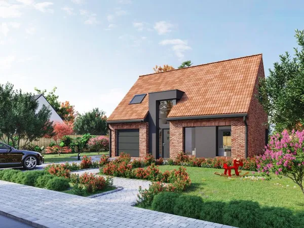 Terrain + maison 91 m²