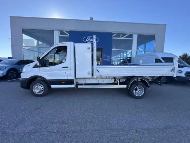Ford Transit 2t ccb ford  2t chassis cabine avec benne + coffre ar p350 l3 2.0 ecoblue 170ch s&amp;s t — photo 5