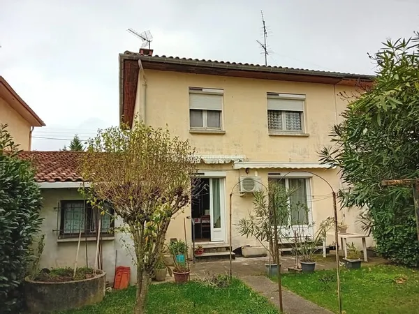 Maison de ville 4 pièces avec jardin, à Albi