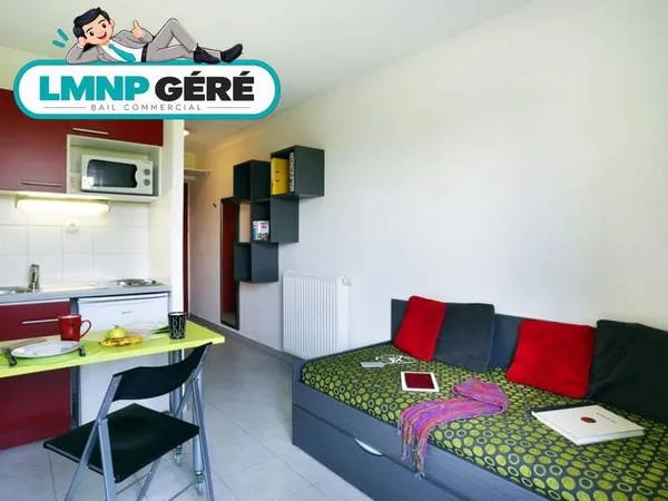 Studio étudiant - investissement LMNP géré
