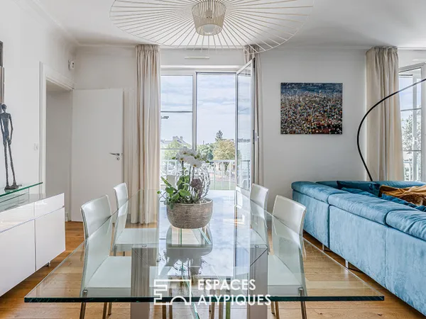 Appartement avec loggia et vue sur les monuments