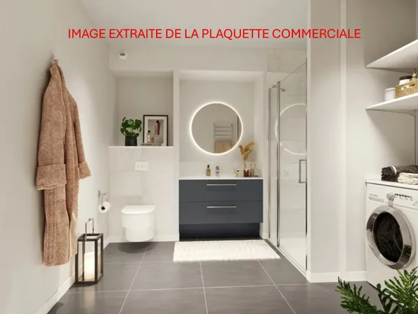 Appartement 3 pièces 59 m²
