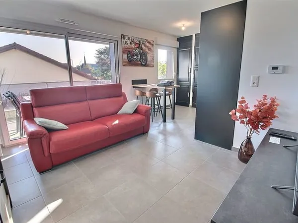 Bel appartement T2 récent de 45,03 m² avec terrasse et station