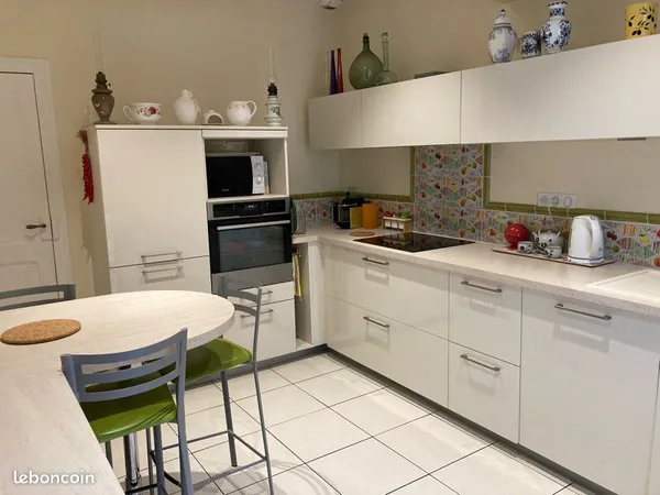 Maison T5 plain-pied avec jardin