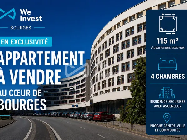 Appartement à vendre Bourges