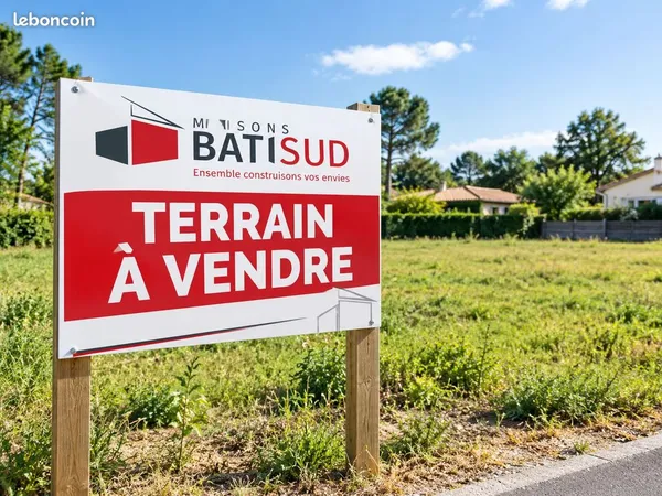 Terrain à bâtir de 1280 m² à PESSAC (33)