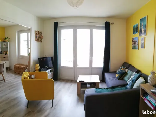 T3 lumineux de 66 m² avec garage, balcon et cave - secteur facultés / Oradou