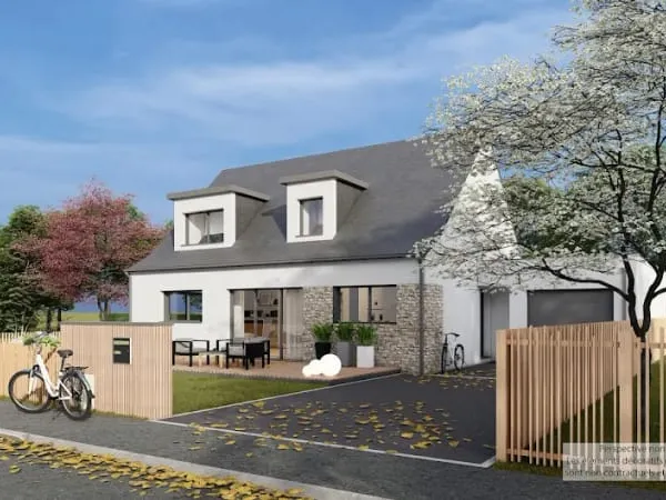 Maison neuve 4 pièces 129 m²