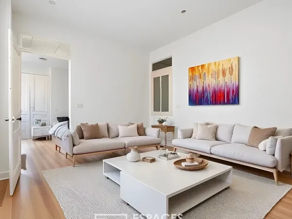 Appartement T2 en dernier étage à rénover