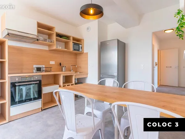 Chambre coliving en résidence étudiante en plein coeur du plateau de Saclay