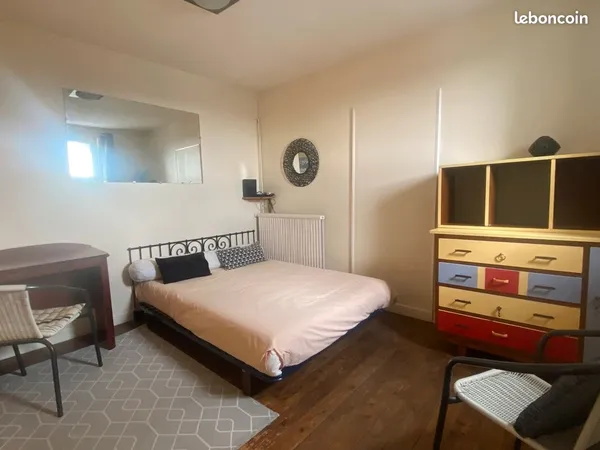 Belle chambre meublée 13 m2 en colocation