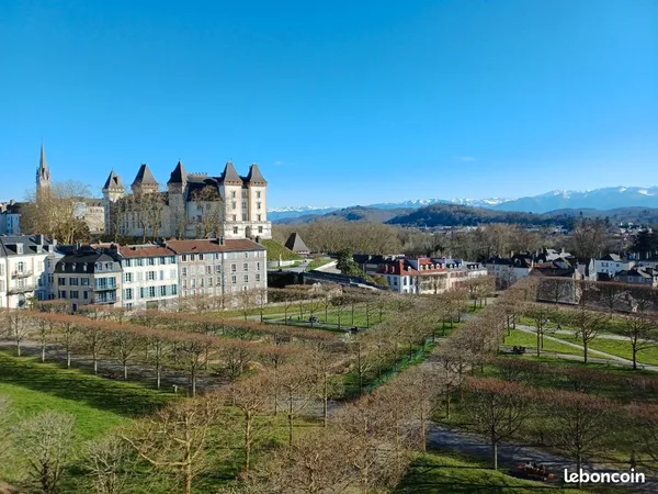Appartement avec vue Château et Pyrénées