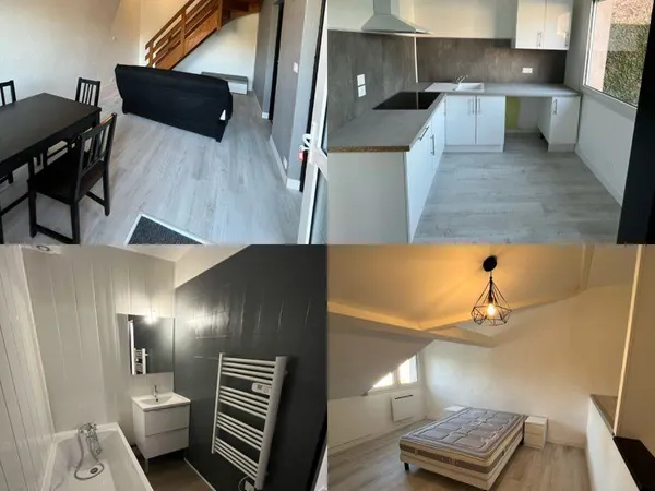 Maison mitoyenne duplex T3 55m2 FENAY