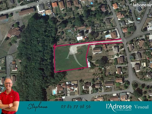 Terrain 6547 m² PORT SUR SAONE