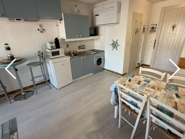 A vendre studio en rez de chaussée secteur la Coudalere à Barcares