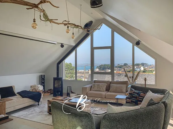 A vendre contemporaine vue mer Loguivy
