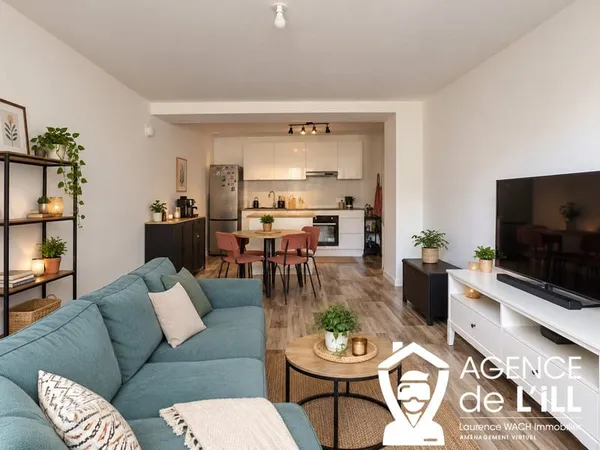 Superbe appartement 3 pièces au centre de Sélestat