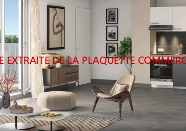 Appartement 2 pièces 42 m²