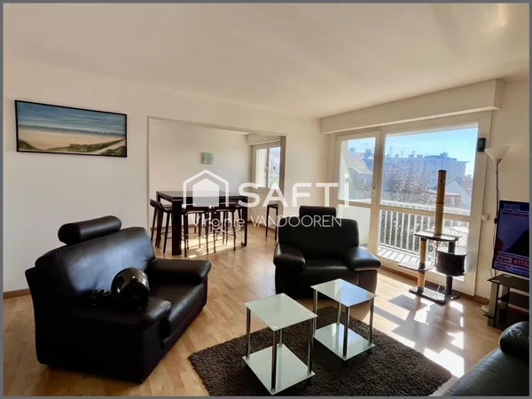 Coup de coeur - Bel appartement 3 chambres - balcon - garage