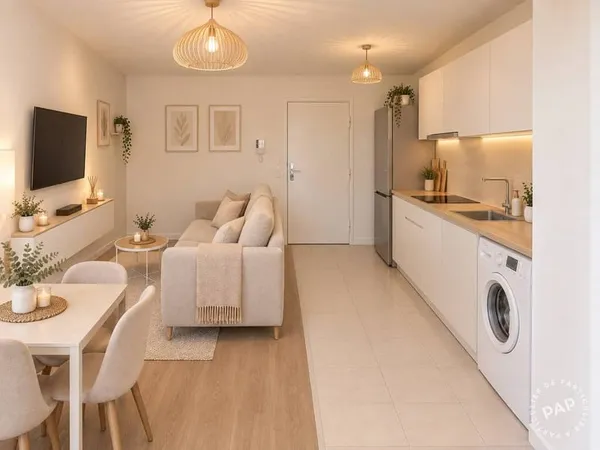 Appartement 2 pièces 38 m²