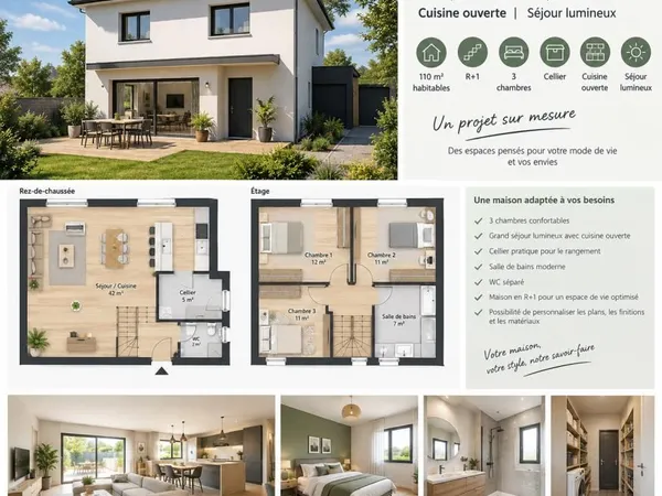 Maison 4 pièces 95 m²