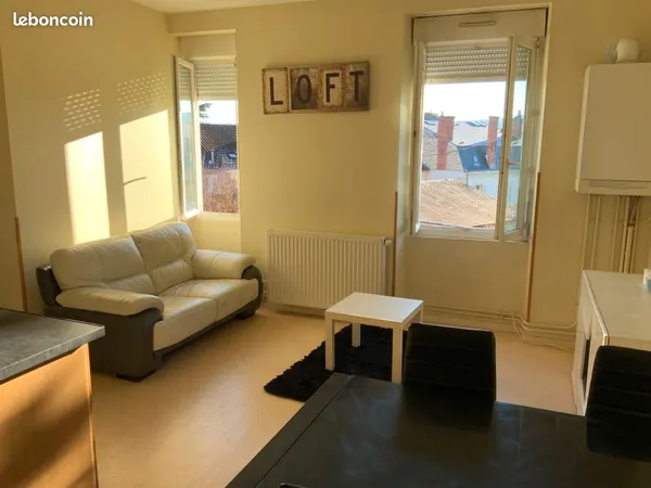 À louer Apt Meublé T2 - 40 M2- Périgueux