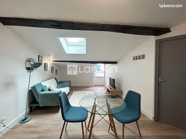 Studio 2 pièces 18 m²