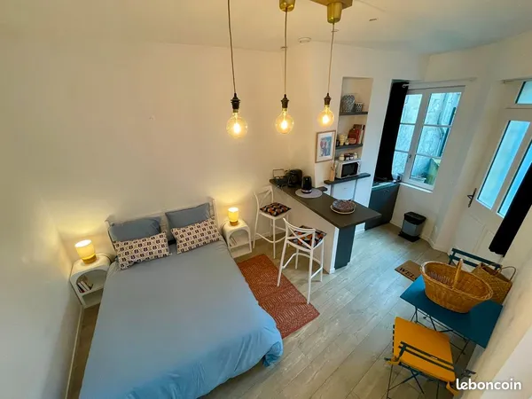 StudioF1 bis rénové & meublé - 24 m² - Beauvoisine piéton - Rentabilité garantie immédiate (9 000 /a