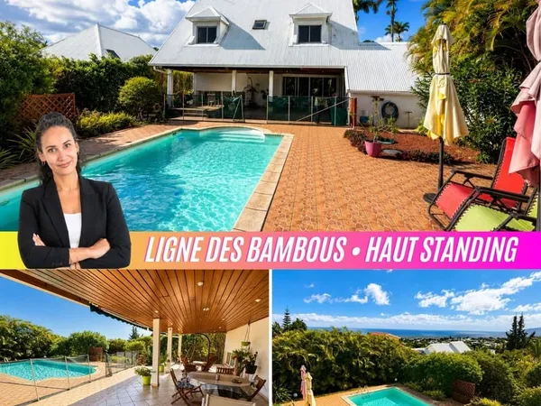Piscine au Sel & Vue Degagee - Villa 190 m2 jardin tropical sans