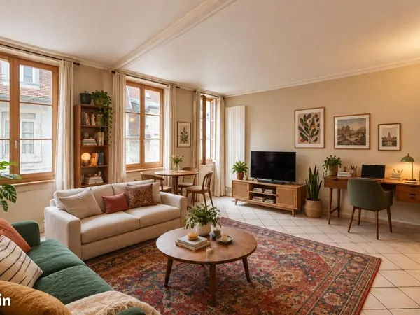 Appartement 2 pièces 66 m²
