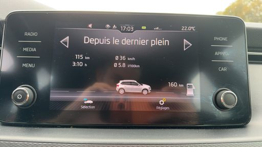 Skoda Kamiq 1.0 TSI EVO 110 - Ambition – 2021 – 56688 km – Essence – Boîte Manuelle — photo 8
