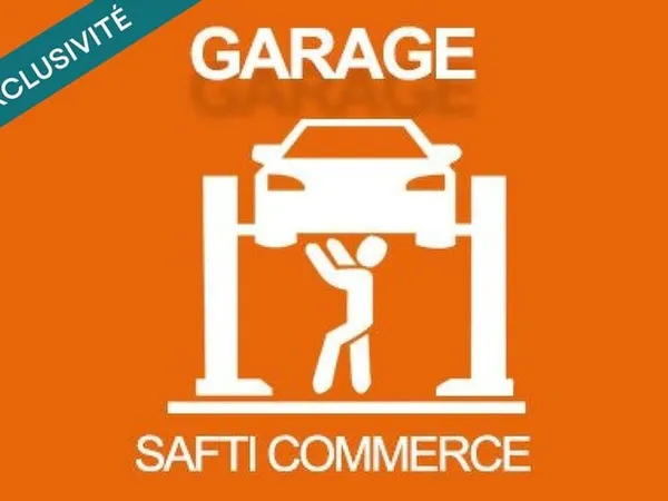 Ensemble de 3 garages avec terrain constructible