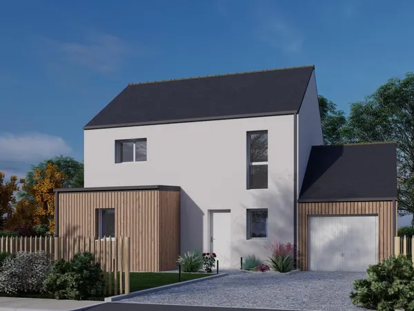 Terrain + maison 114 m²