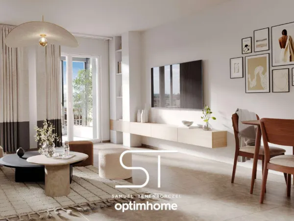 Appartement neuf T4 de 87 m² avec loggia de 18 m² - Pont-l'Évêque (14130)