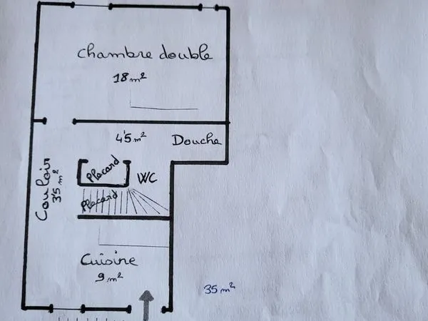 Appartement studio à louer