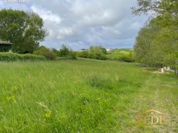 Terrain 1 134 m² Moissac