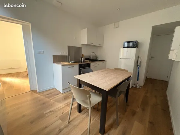 T1 Bis meublé 30 m² rénové - Rue Bourbonnoux / Centre historique
