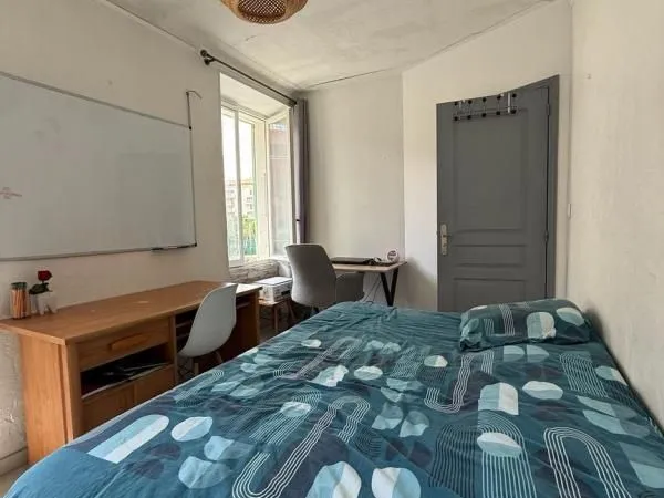 Chambre 1 pièce 21 m²