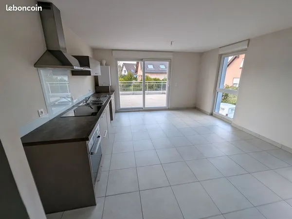 Location 2 pièces avec terrasse - La Wantzenau