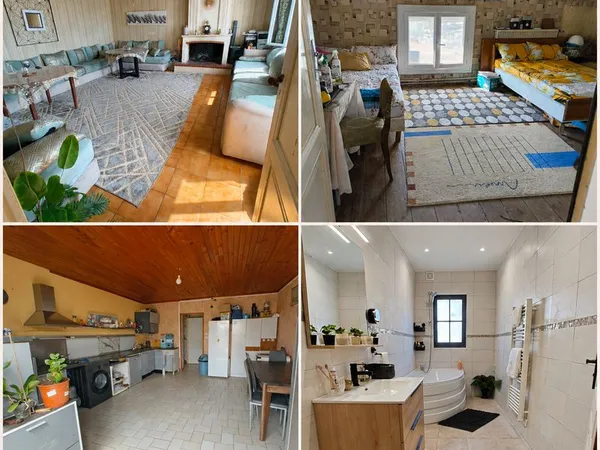 Maison en pierre à rénover - 118 m² - Saint-André-de-Cubzac terrain 2236 m² Saint-André-de-Cubzac - 