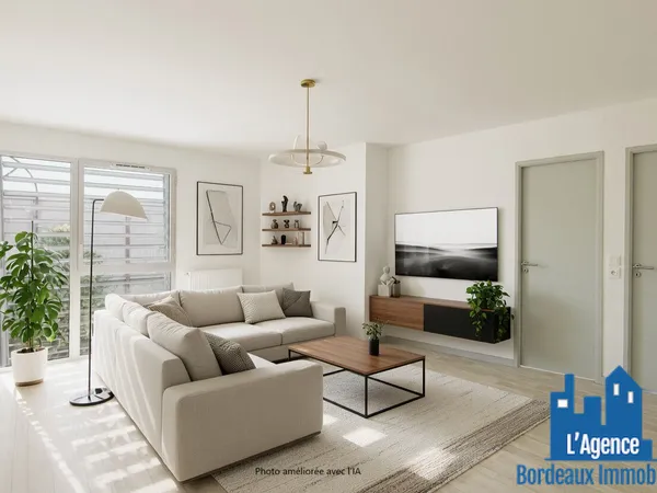 EXCLUSIVITÉ !!! BORDEAUX BENAUGE - APPARTEMENT TYPE 3 DE 56 M² AVEC UNE PLACE DE PARKING EN SOUS-SOL