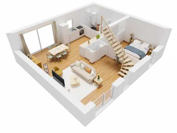 Maison neuve 5 pièces 111 m²