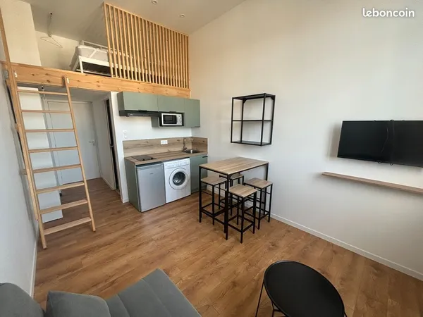 Appartement F1 à louer 1 pièce - 24 m2