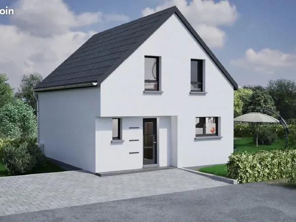 Maison 97m2 400m2 de terrain expo sud
