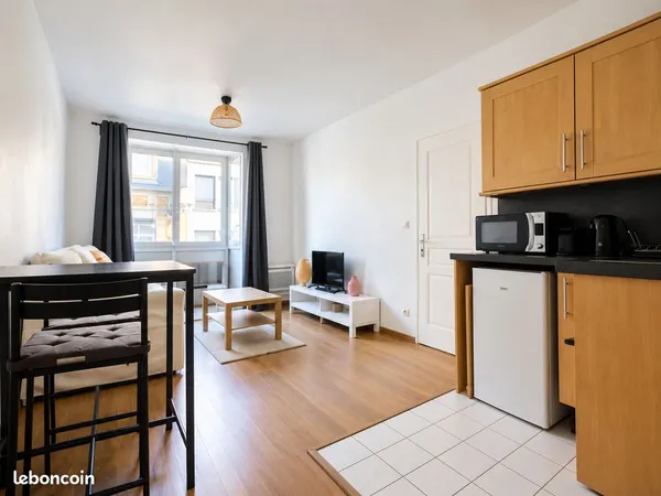 T2 MEUBLÉ 32 m² CENTRE DE ROUBAIX