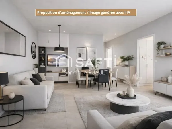 Appartement F3 - 55 m² à COLOMBES, proche gare