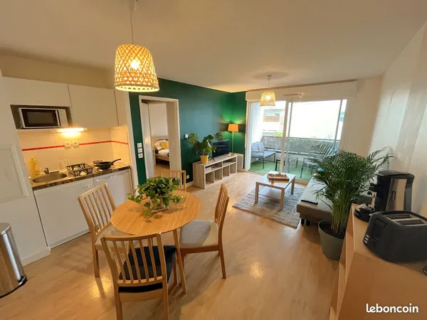 T2 meublé avec terrasse