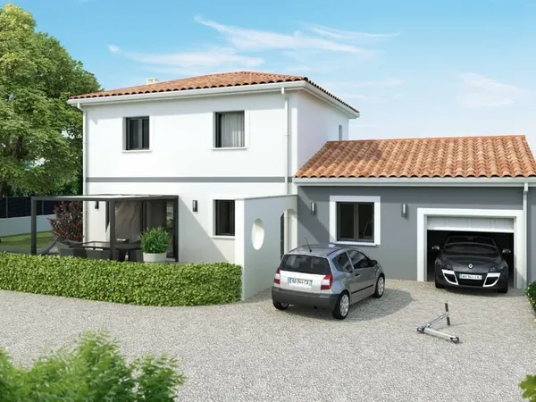 Projet de construction - Maison de 85 m² - Villeneuve-lès-Bouloc (31620)
